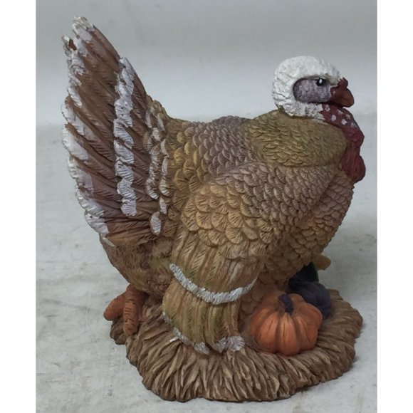 Thanksgiving Turkey With Pumpkins/Vegetables around it- Table Centerpiece/Figuri - Picture 2 of 8